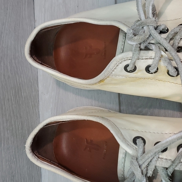Frye Mens Brett Comfort Low Leather Sneakers shoes sz 8.5 - Picture 5 of 14